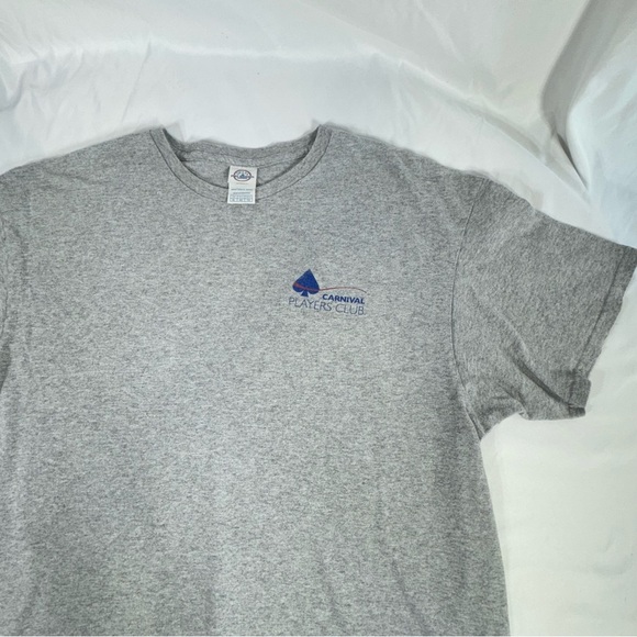 Carnival Players Club Men’s Wild Winners Gray Casino Tee - Picture 3 of 4